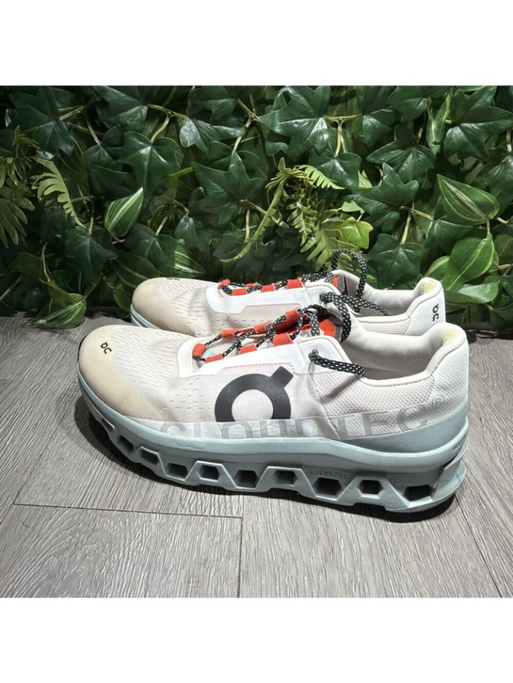 Cloudmonster On Cloud Surf White Frost Sneakers Men’s Size 10.5 - Picture 5 of 14